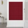 Paneles de pared 12 uds terciopelo rojo tinto 30x30 cm 1,08 m² de , Recubrimiento de paredes - Ref: Foro24-344046, Precio: 36...