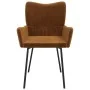 Sillas de comedor 2 unidades terciopelo marrón de , Sillas de comedor - Ref: Foro24-344806, Precio: 130,44 €, Descuento: %