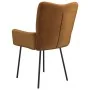 Sillas de comedor 2 unidades terciopelo marrón de , Sillas de comedor - Ref: Foro24-344806, Precio: 130,44 €, Descuento: %
