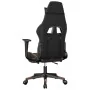 Gaming chair with massage and footrest in black and orange synthetic leather. by , Gaming chairs - Ref: Foro24-345440, Price:...