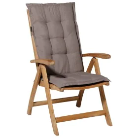 Madison Panama chair cushion with backrest 123x50cm in gray taupe by , Cushions for chairs and sofas - Ref: Foro24-419585, Pr...