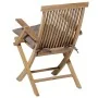 Madison Panama chair cushion 46x46 cm taupe by , Cushions for chairs and sofas - Ref: Foro24-434749, Price: 18,94 €, Discount: %
