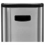 EKO Ecoslim 2x20 L matte silver pedal bin by , Waste containers - Ref: Foro24-440022, Price: 157,86 €, Discount: %