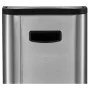 EKO Pedaleimer Ecoslim 2x20 L in mattem Silber von , Abfallbehälter - Ref: Foro24-440022, Preis: 157,86 €, Rabatt: %