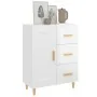 Hochglanzweißes Sperrholz-Sideboard 69,5 x 34 x 90 cm von vidaXL, Sideboards - Ref: Foro24-812228, Preis: 92,13 €, Rabatt: %