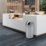 EKO Mülleimer mit Push-Deckel 40 L in mattem Grau von , Abfallbehälter - Ref: Foro24-440060, Preis: 93,75 €, Rabatt: %