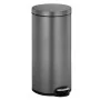 EKO Serene 30 L platinum pedal trash can by , Waste containers - Ref: Foro24-440041, Price: 64,02 €, Discount: %