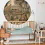 WallArt Animals of Africa Circle Wallpaper 142.5 cm by , Painted paper - Ref: Foro24-440366, Price: 24,33 €, Discount: %