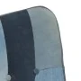 Schaukelstuhl mit Fußstütze aus blauem Jeans-Patchworkstoff. von , Schaukelstühle - Ref: Foro24-339704, Preis: 143,37 €, Raba...