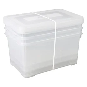 Curver Handy transparent storage box set 3x50 L by , Storage baskets - Ref: Foro24-443854, Price: 79,91 €, Discount: %