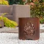RedFire Handmade Kiruna Garden Chiminea in Rust-Colored Steel by , Chimneys - Ref: Foro24-441219, Price: 91,90 €, Discount: %