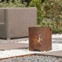 RedFire Gartenkamin handgefertigt Kiruna Stahl Rostfarbe von , Kamine - Ref: Foro24-441219, Preis: 91,86 €, Rabatt: %