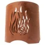 RedFire Handmade Kiruna Garden Chiminea in Rust-Colored Steel by , Chimneys - Ref: Foro24-441219, Price: 91,90 €, Discount: %