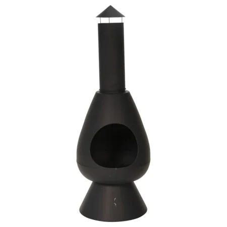 ProGarden Feuerstelle mit Rohr Ambient schwarz 110 cm von , Kamine - Ref: Foro24-442169, Preis: 108,92 €, Rabatt: %