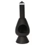 ProGarden Ambient black 110 cm chimney with pipe by , Chimneys - Ref: Foro24-442169, Price: 108,92 €, Discount: %
