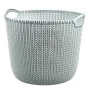 Curver Knit Round Storage Basket Blue Mist L 30L by , Storage baskets - Ref: Foro24-443842, Price: 35,36 €, Discount: %