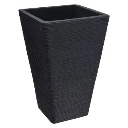 ProGarden Ribbed square anthracite gray flower pot 55 cm by , Pots and planters - Ref: Foro24-443191, Price: 47,96 €, Discoun...
