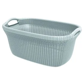 Curver Wäschekorb Knit in Hellblau 40 L von , Wäschekörbe - Ref: Foro24-443840, Preis: 35,24 €, Rabatt: %