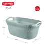 Curver Wäschekorb Knit in Hellblau 40 L von , Wäschekörbe - Ref: Foro24-443840, Preis: 35,24 €, Rabatt: %