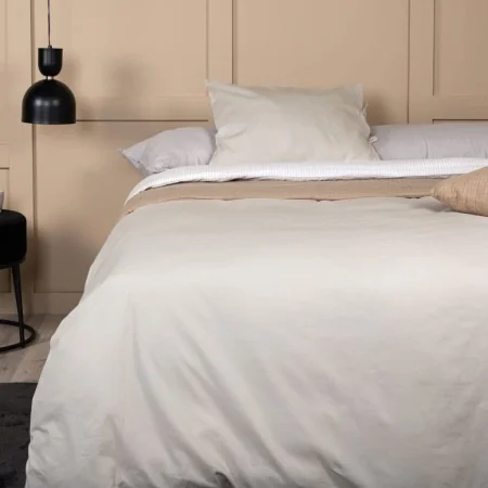Venture Home Jenna cotton bedding set in sand color 200x150cm by , Duvet covers - Ref: Foro24-444775, Price: 56,14 €, Discoun...