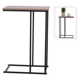 H&S Collection Beistelltisch mit natürlicher MDF-Oberfläche und Schwarz von , Seitentische - Ref: Foro24-445863, Preis: 33,11...