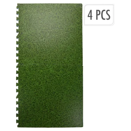 XQ Max 4-piece floor protector set with green grass print by , Floors and carpets - Ref: Foro24-445926, Price: 24,12 €, Disco...