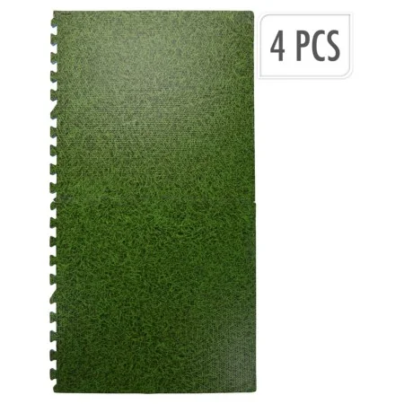 XQ Max Bodenschutzmatte 4-teiliges Set mit grünem Grasdruck von , Böden und Teppiche - Ref: Foro24-445926, Preis: 22,32 €, Ra...