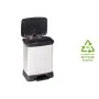 Curver Silver Deco Double Pedal Bin 10L+18L by , Recycling containers - Ref: Foro24-443816, Price: 78,43 €, Discount: %