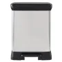Curver Silver Deco Double Pedal Bin 10L+18L by , Recycling containers - Ref: Foro24-443816, Price: 78,43 €, Discount: %