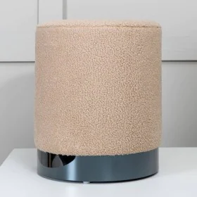 Venture Home Puf Benji plush beige and black 35x35x42.5 cm by , Ottomans - Ref: Foro24-444794, Price: 47,14 €, Discount: %