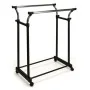 V-Part Double adjustable height clothes rack with 4 wheels by , Clothing and closet storage - Ref: Foro24-445319, Price: 56,1...