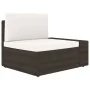 Gartenmöbel-Set, 6-teilig, aus braunem Kunst-Rattan. von , Gartensets - Ref: Foro24-3054588, Preis: 583,72 €, Rabatt: %