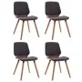 Swivel dining chairs 4 units gray fabric by , dining chairs - Ref: Foro24-3054810, Price: 593,21 €, Discount: %