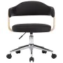Drehbare Esszimmerstühle, 2 Stück, Kunstleder, Schwarz. von , Essstühle - Ref: Foro24-3054899, Preis: 247,24 €, Rabatt: %