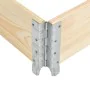 Massives Kiefernholzbeet 50x100 cm von , Töpfe und Pflanzgefäße - Ref: Foro24-3055164, Preis: 43,41 €, Rabatt: %