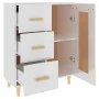 Hochglanzweißes Sperrholz-Sideboard 69,5 x 34 x 90 cm von vidaXL, Sideboards - Ref: Foro24-812228, Preis: 92,13 €, Rabatt: %
