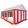 Rotes und weißes PVC-Gartenpavillon 4x6 m von , Zelte und Pavillons - Ref: Foro24-3056656, Preis: 929,99 €, Rabatt: %