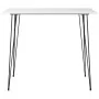 Hoher Tisch und 7 Barhocker-Set in Weiß. von , Möbelsets für Küchen und Esszimmer - Ref: Foro24-3057418, Preis: 464,13 €, Rab...