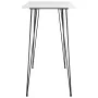 Hoher Tisch und 7 Barhocker-Set in Weiß. von , Möbelsets für Küchen und Esszimmer - Ref: Foro24-3057418, Preis: 464,13 €, Rab...