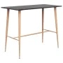 High table and 3-piece black bar stools set by , Furniture sets for kitchens and dining rooms - Ref: Foro24-3057839, Price: 3...