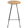 High table and 3-piece black bar stools set by , Furniture sets for kitchens and dining rooms - Ref: Foro24-3057839, Price: 3...