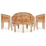 5-teiliges Gartensitzgruppen-Set aus massivem Teakholz von , Gartensets - Ref: Foro24-3059964, Preis: 1,00 €, Rabatt: %
