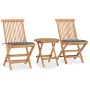 Faltbare Gartenessgruppe, 3-teilig, aus Teakholz mit Kissen. von , Gartensets - Ref: Foro24-3063172, Preis: 171,48 €, Rabatt: %