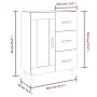 Hochglanzweißes Sperrholz-Sideboard 69,5 x 34 x 90 cm von vidaXL, Sideboards - Ref: Foro24-812228, Preis: 92,13 €, Rabatt: %