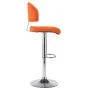 Orangefarbener Küchenhocker aus Kunstleder von , Küchenhocker - Ref: Foro24-249653, Preis: 84,23 €, Rabatt: %
