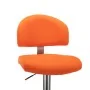 Orangefarbener Küchenhocker aus Kunstleder von , Küchenhocker - Ref: Foro24-249653, Preis: 84,23 €, Rabatt: %