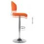 Orangefarbener Küchenhocker aus Kunstleder von , Küchenhocker - Ref: Foro24-249653, Preis: 84,23 €, Rabatt: %