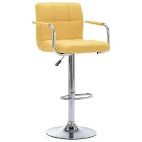 Yellow fabric kitchen bar stool by , Kitchen stools - Ref: Foro24-283416, Price: 83,91 €, Discount: %