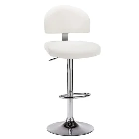 Küchenhocker aus weißem Kunstleder von , Küchenhocker - Ref: Foro24-249647, Preis: 101,12 €, Rabatt: %