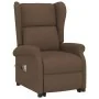 Sillón de masaje elevable de tela marrón de , Sillones de masaje eléctricos - Ref: Foro24-289744, Precio: 353,04 €, Descuento: %